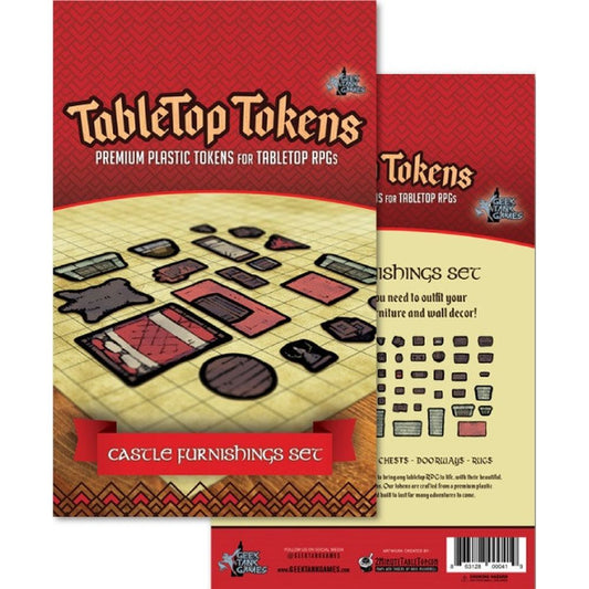 GTG Minis: Tabletop Tokens Castle Furniture Set