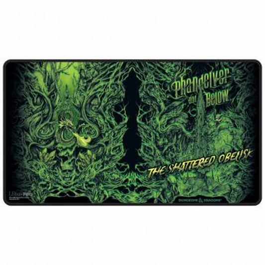 Ultra Pro: UP19864 Phandelver Campaign Black Stitched Playmat Featuring Alternate Cover Artwork D&D