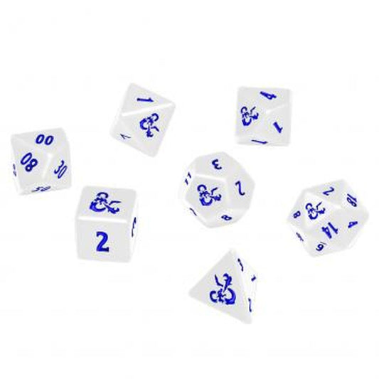 Ultra Pro: UP18355 Heavy Metal Icewind Dale 7 RPG Dice Set for D&D: White
