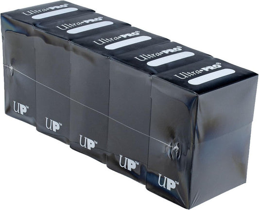 Ultra Pro: UP16158 5 Set Deck Box Bundle - Black