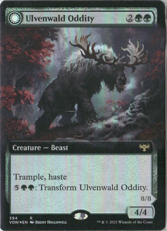 Scan Image | Ulvenwald Oddity (Extended Art) - Innistrad: Crimson Vow | [9A31A7D8]