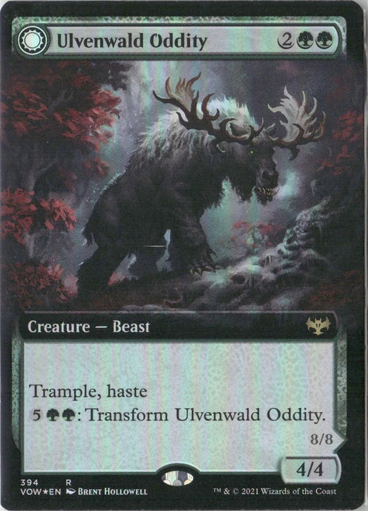 Scan Image | Ulvenwald Oddity (Extended Art) - Innistrad: Crimson Vow | [9A31A7D8]