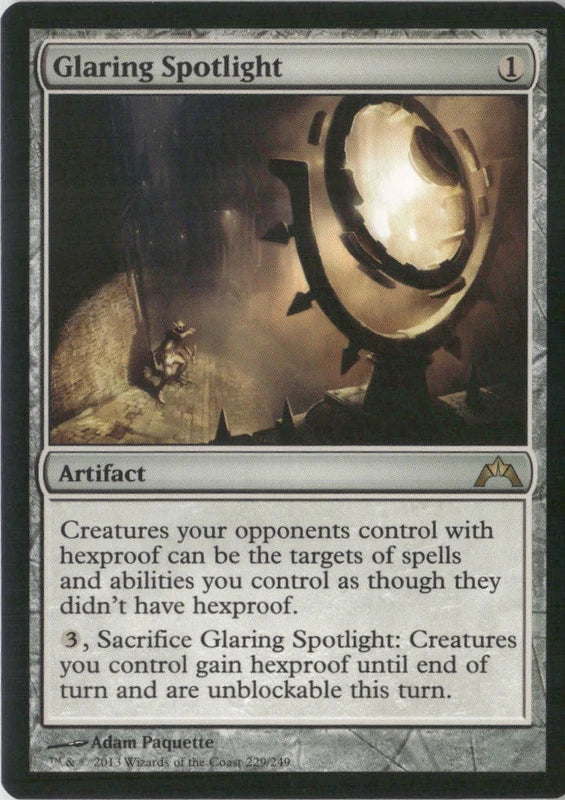 Scan Image | Glaring Spotlight - Gatecrash | [9E06B7BC]