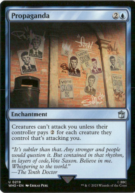 Scan Image | Propaganda - Universes Beyond: Doctor Who | [E5ED37B3]