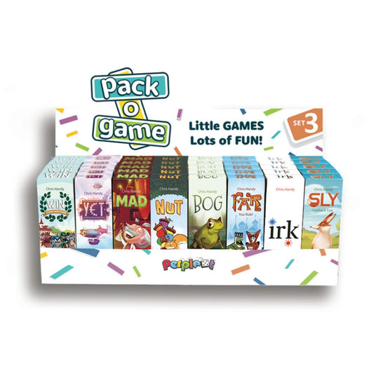 Pack O Game Full POP Display Set Three