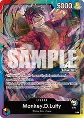 Monkey.D.Luffy [4th Anniversary Leader] P One Piece Promo