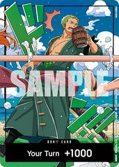 DON!! Card [World United] [Zoro] One Piece Promo