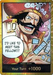 DON!! Card [Gold Alternate Art] One Piece Carrying on His Will