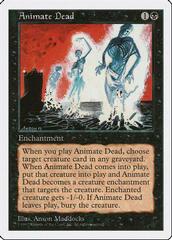 Animate Dead Magic 5th Edition(Lightly Played)