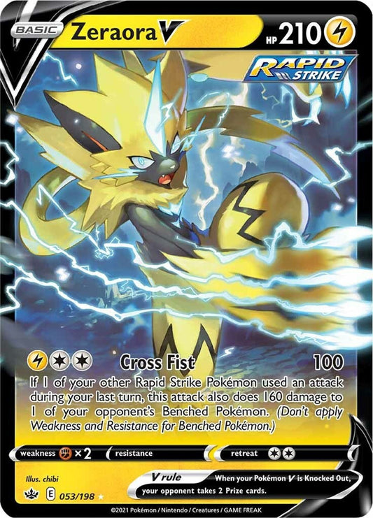Zeraora V - SWSH06: Chilling Reign