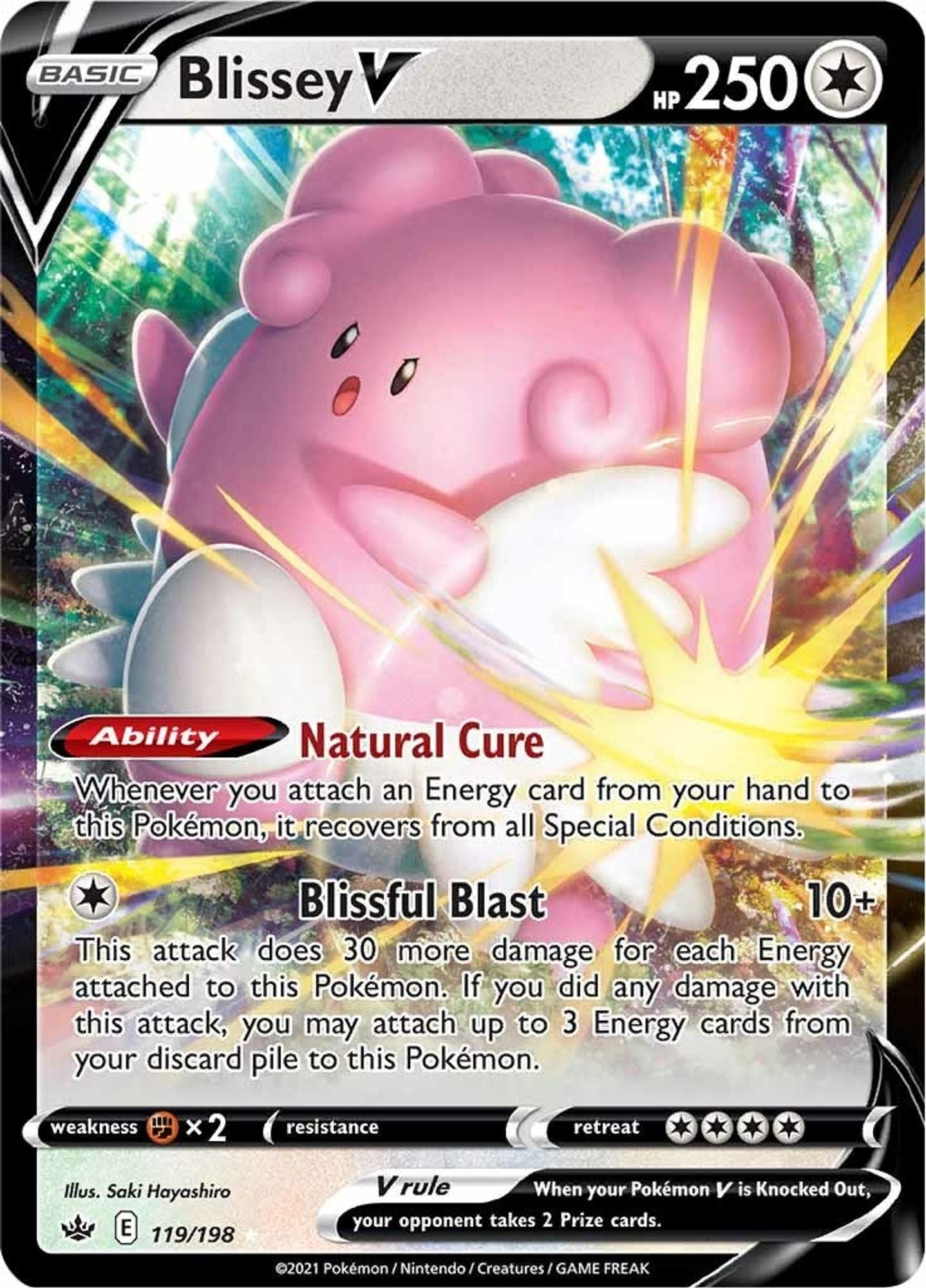 Blissey V - SWSH06: Chilling Reign