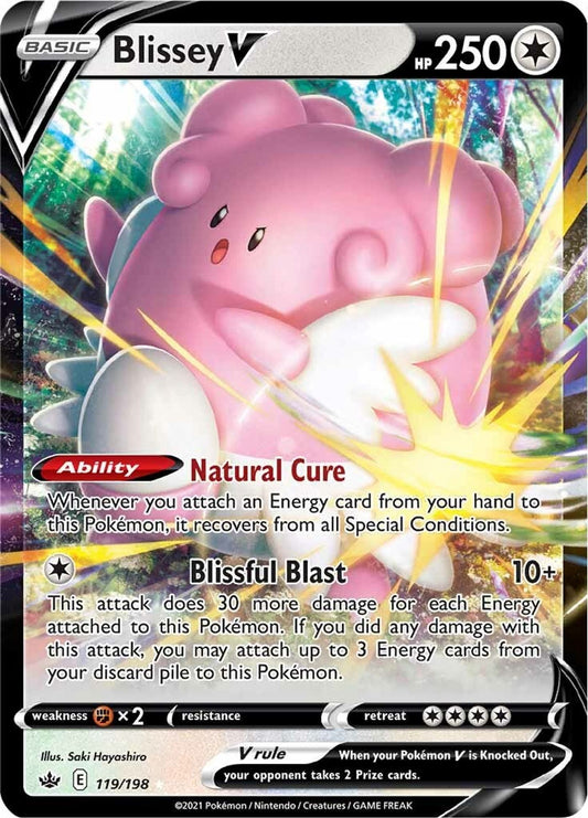 Blissey V - SWSH06: Chilling Reign