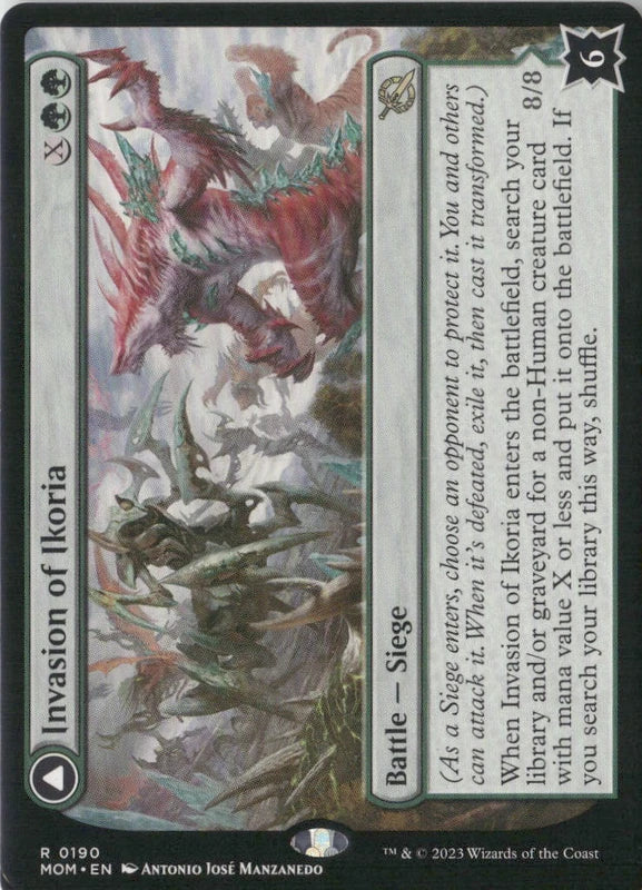 Scan Image | Invasion of Ikoria - March of the Machine | [B4CD97B1]
