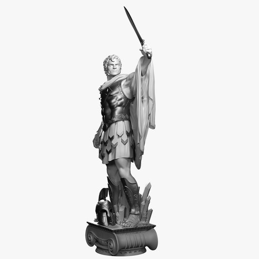Cryptozoic: Superman: Prince Of Krypton Statue - Silver Edition