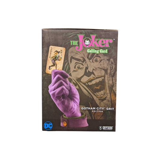 Cryptozoic: The Joker Calling Card: Gotham City Grit Statue