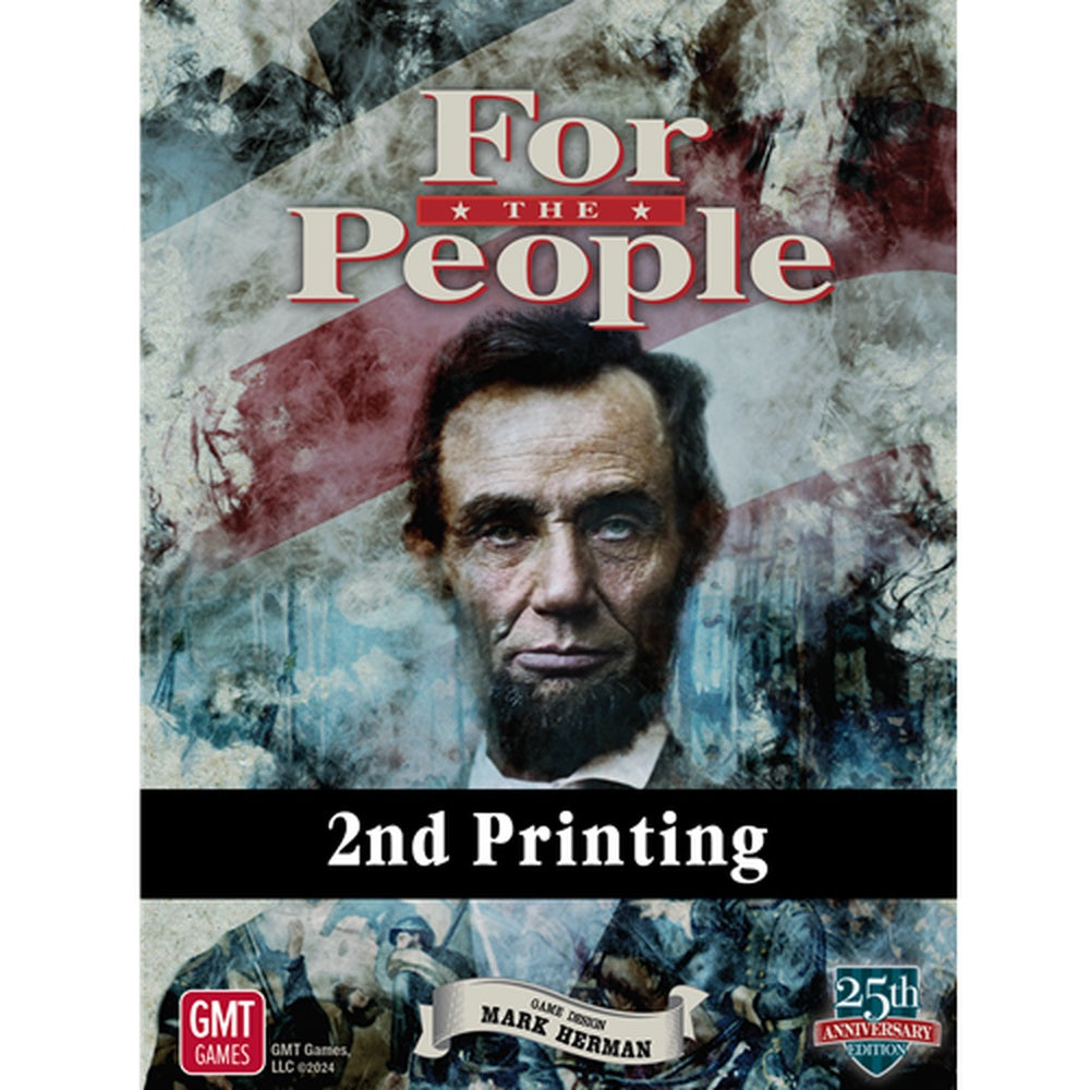 GMT Games - For the People mounted map + 3 inch box