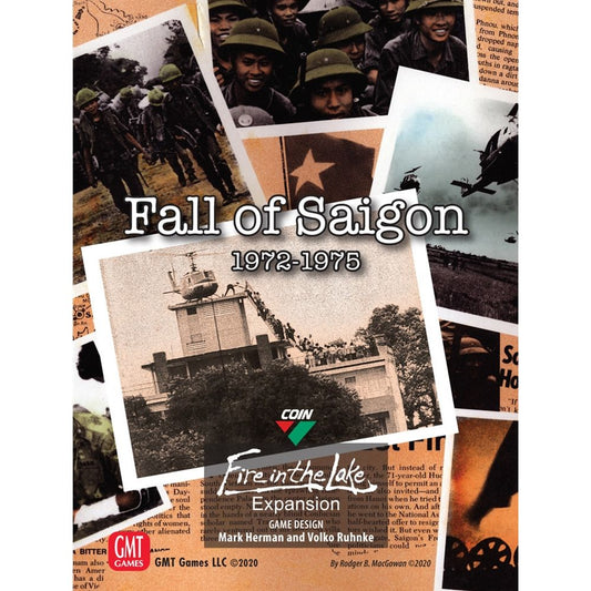 GMT Games - Fall of Saigon expansion for Fire in the Lake