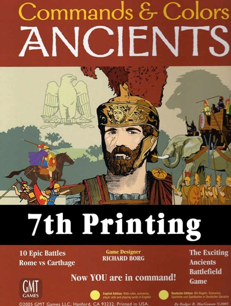GMT Games - C&C Ancients Base Game 7th Printing