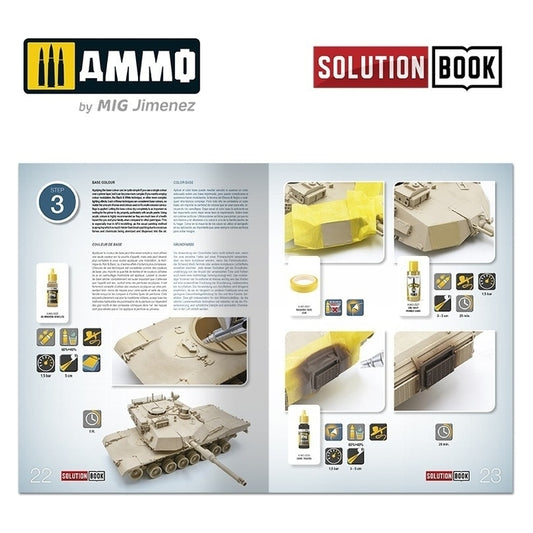 Ammo by MIG - Book - How To Paint Modern Us Military Sand Scheme Solution Book 16