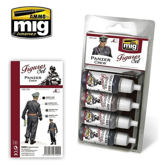 Ammo by MIG - Sets - Panzer Crew Figures Set