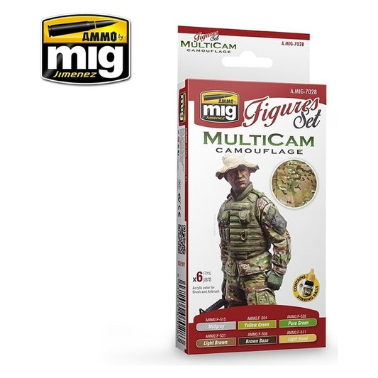 Ammo by MIG - Sets - Multicam Camouflage Figures Set