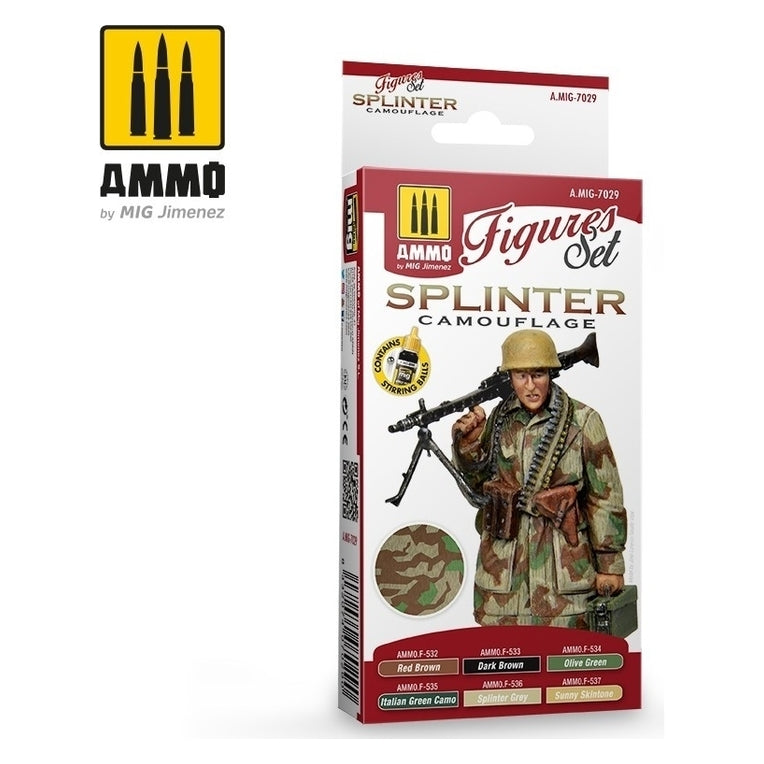 Ammo by MIG - Sets - Splinter Camouflage Figures Set