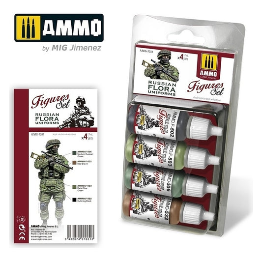 Ammo by MIG - Sets - Russian Flora Uniforms Figures Set