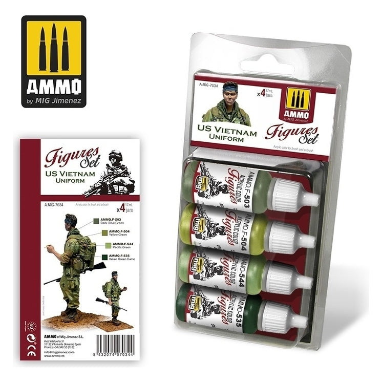 Ammo by MIG - Sets - Us Vietnam Uniform Figures Set