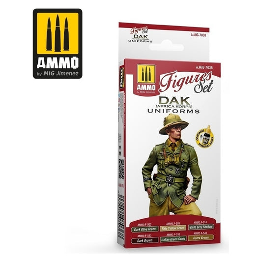 Ammo by MIG - Sets - Dak Uniforms (Africa Korps) Figures Set