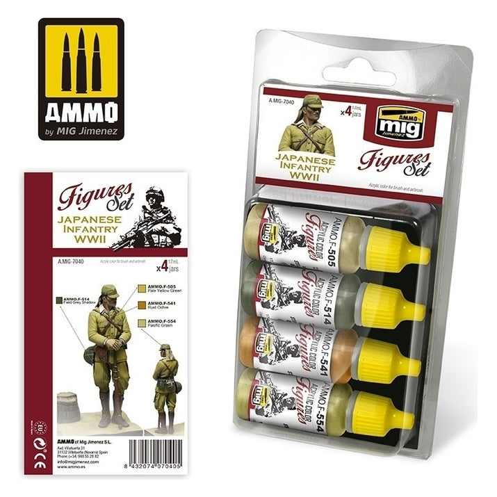 Ammo by MIG - Sets - Japanese Infantry Wwii Figures Set