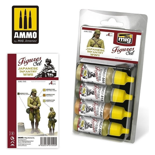 Ammo by MIG - Sets - Japanese Infantry Wwii Figures Set
