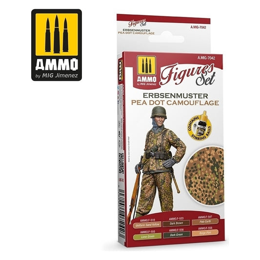 Ammo by MIG - Sets - Erbsenmuster Pea Dot Camouflage Figures Set