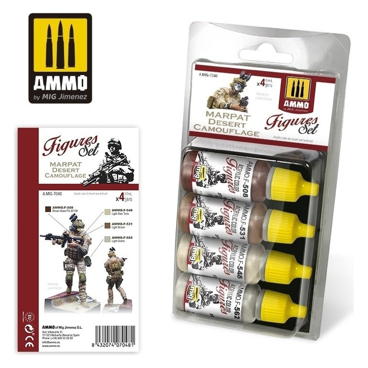 Ammo by MIG - Sets - Marpat Desert Camouflage Figures Set