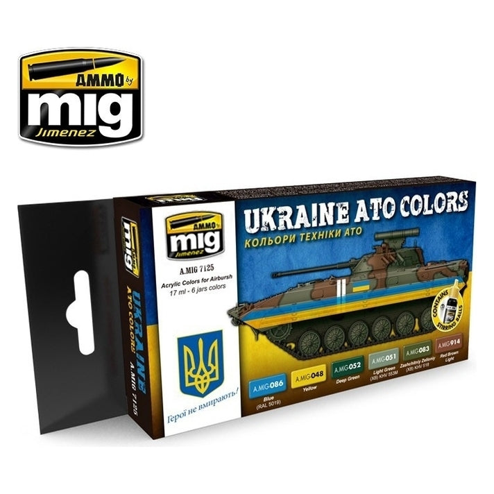 Ammo by MIG - Sets - Ukraine Ato Colors Set