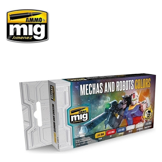 Ammo by MIG - Sets - Mechas And Robots Colors Set