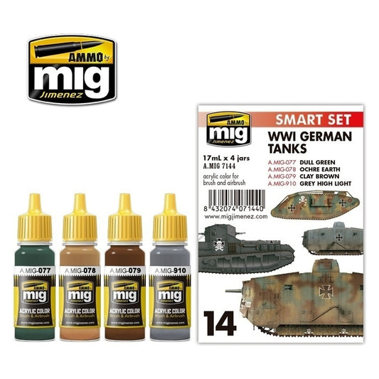 Ammo by MIG - Sets - Wwi German Tanks Set
