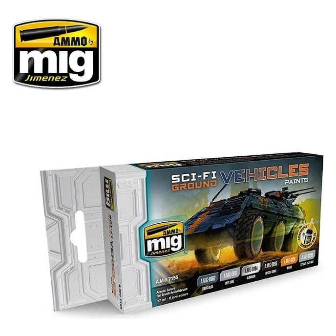 Ammo by MIG - Sets - Sci-Fi Ground Vehicles Paints Set