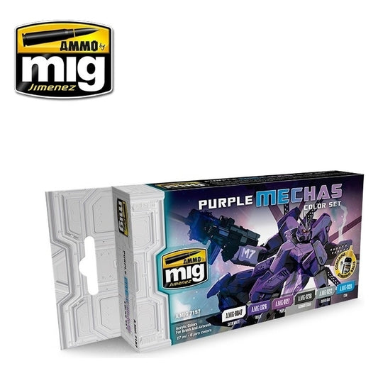 Ammo by MIG - Sets - Purple Mechas Color Set
