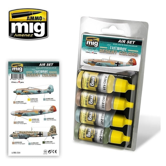 Ammo by MIG - Sets - Luftwaffe Desert Colors Set