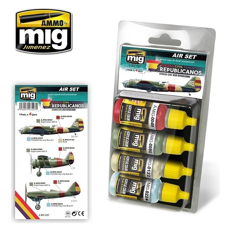 Ammo by MIG - Sets - Spanish Civil War – Republicans Air Set