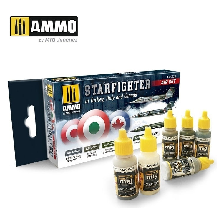 Ammo by MIG - Sets - Starfighter In Turkey, Italy And Canada Set
