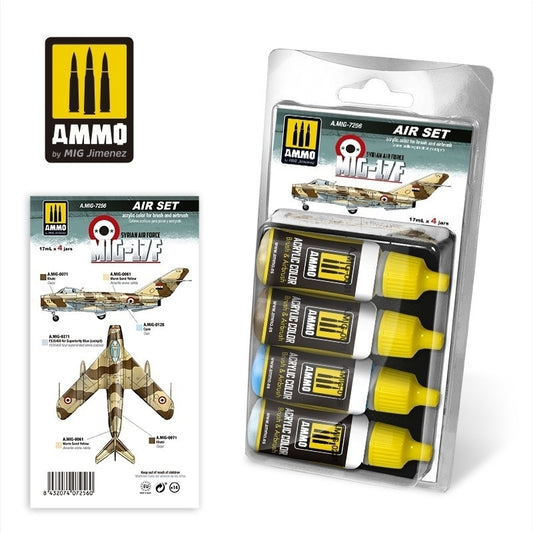 Ammo by MIG - Sets - Mig-17F Syrianair Force Set