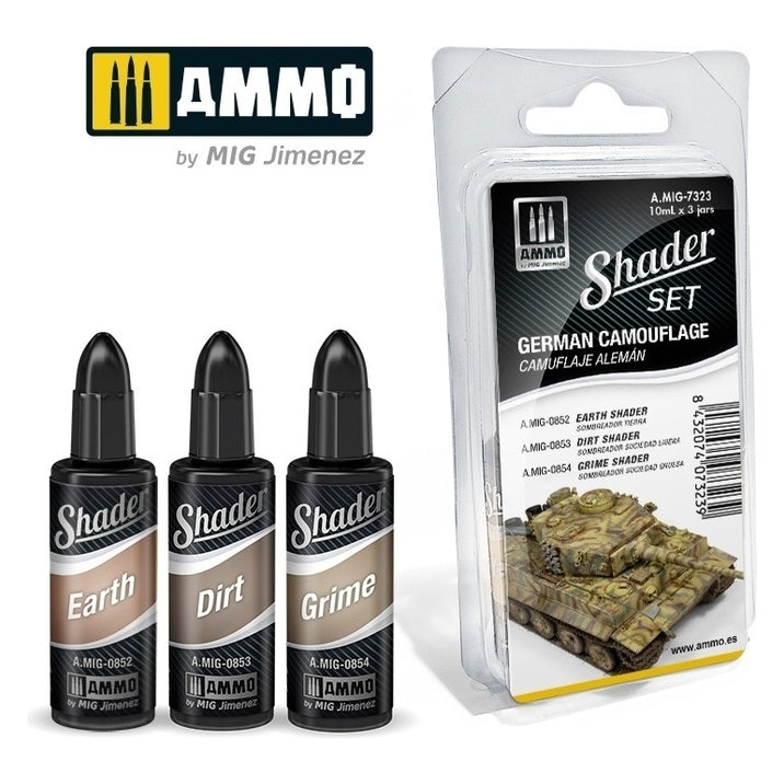 Ammo by MIG - Shader - German Camouflage Set