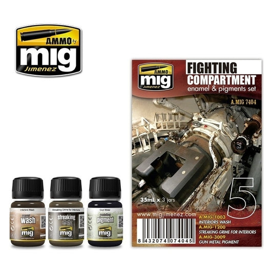 Ammo by MIG - Weathering - Fighting Compartment Set