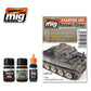 Ammo by MIG - Weathering - Panzer Grey Starter Set