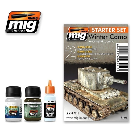 Ammo by MIG - Weathering - Winter Camo Starter Set