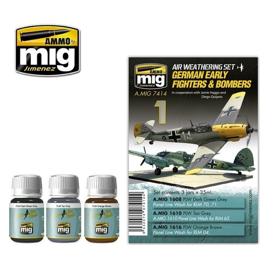 Ammo by MIG - Weathering - German Early Fighters & Bombers Set