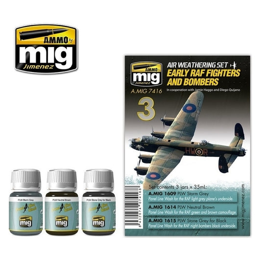 Ammo by MIG - Weathering - Early Raf Fighters And Bombers Set