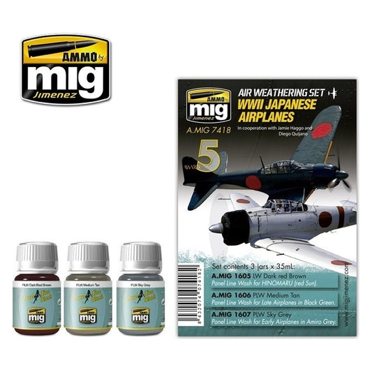 Ammo by MIG - Weathering - Wwii Japanese Airplanes Set