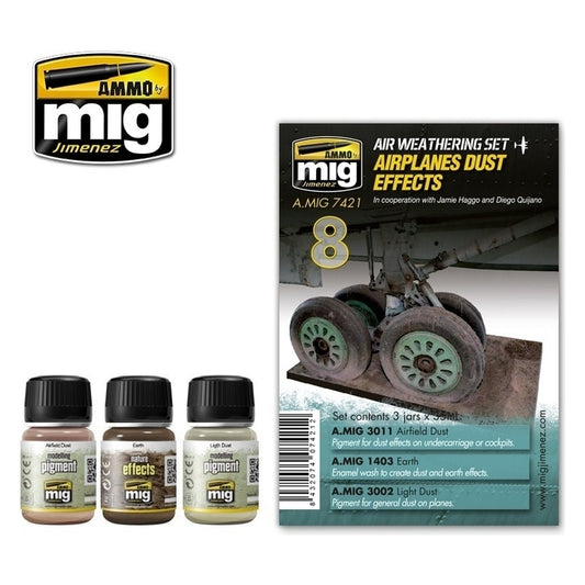 Ammo by MIG - Weathering - Airplanes Dust Effects Set